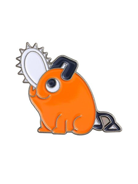 Человек бензопила значок