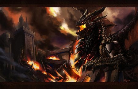 Варкрафт дракон Смертокрыл