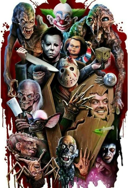 Популярные злодеи фильмов ужасов