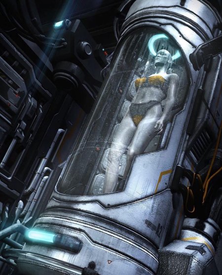 Криокамера Sci Fi Art