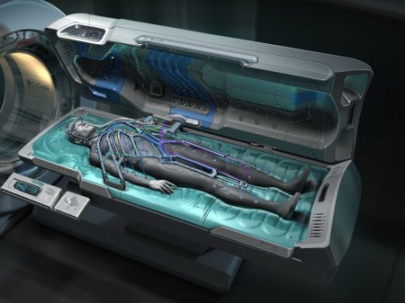 Sci-Fi стазис капсула