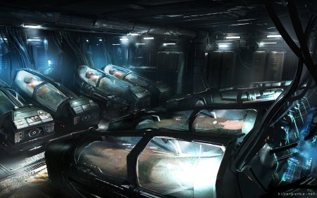 Sci-Fi стазис капсула