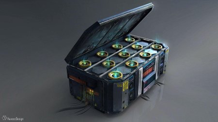 Киберпанк концепт пропс