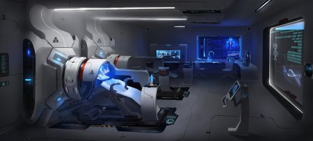 Мед станция Sci Fi