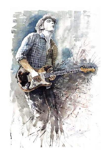 Человек с гитарой