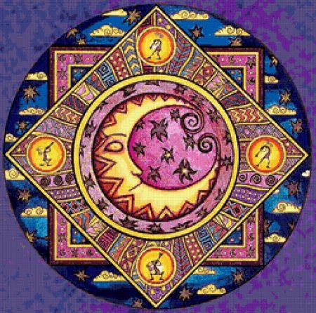 Мандала Луна