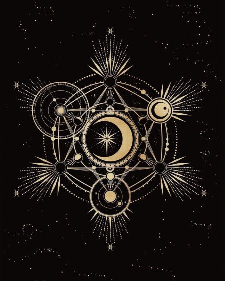 Сакральная геометрия солнце и Луна