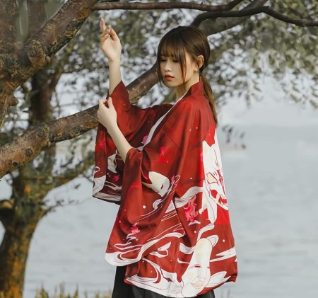 Кимоно юката хаори