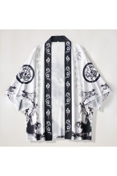 Японская рубашка мужская хаори