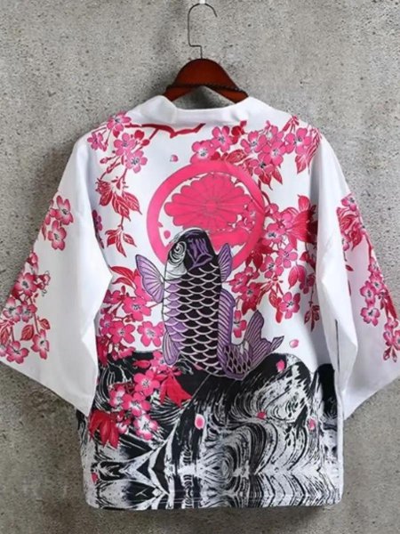 Принт кимоно титомиоко