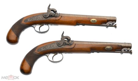 Пистолет капсюльный середина 19 века