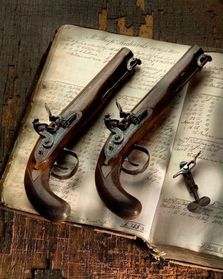 Пистолет мушкет 19 века