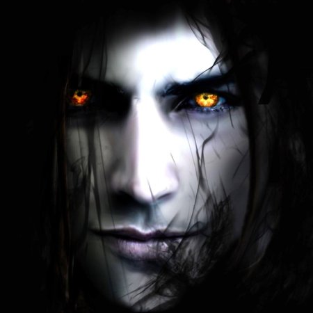 Красивый вампир