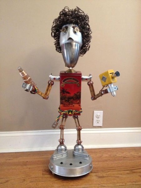 Поделка робот