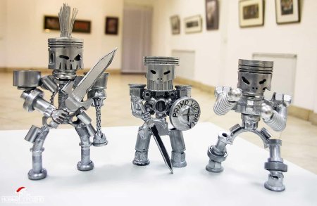 Фигурки из поршней