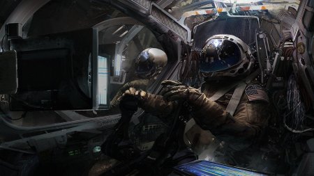 Пилот Sci Fi Art арт