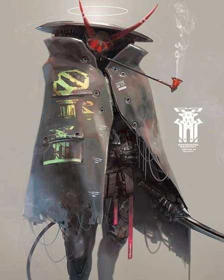 Киберпанк 2077 броня самурая