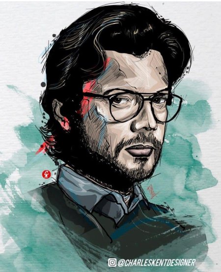 La casa de papel профессор