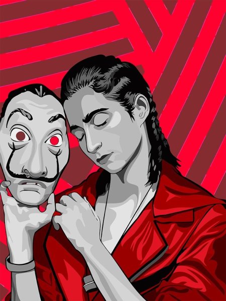 Найроби бумажный дом арт