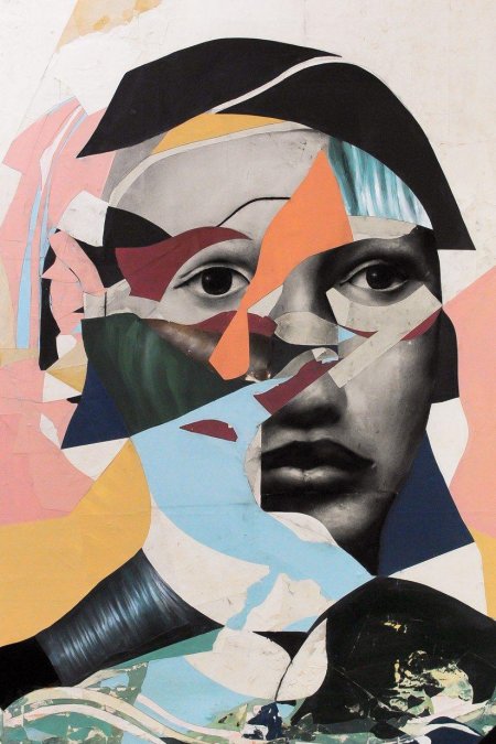 Пабло Пикассо коллаж