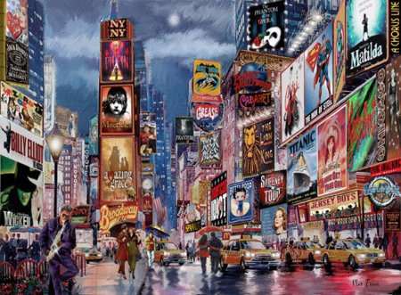 Нью йорк улица бродвей