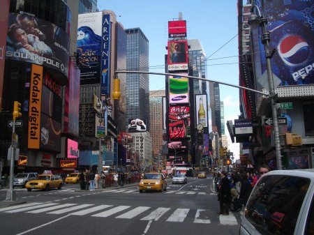 Нью-Йорк улица Бродвей