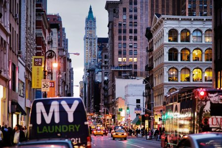 Нью-Йорк улица Бродвей