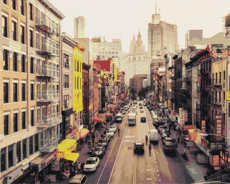 Нью-Йорк Манхэттен Бродвей