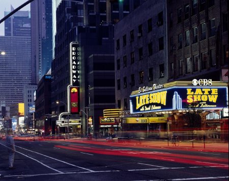 Нью-Йорк Манхеттен улицы