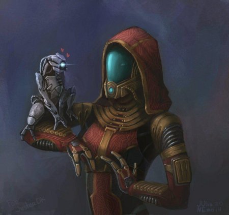 Геты и кварианцы арт