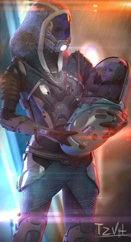 Шепард кварианец