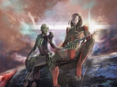 Расы масс эффект кварианцы