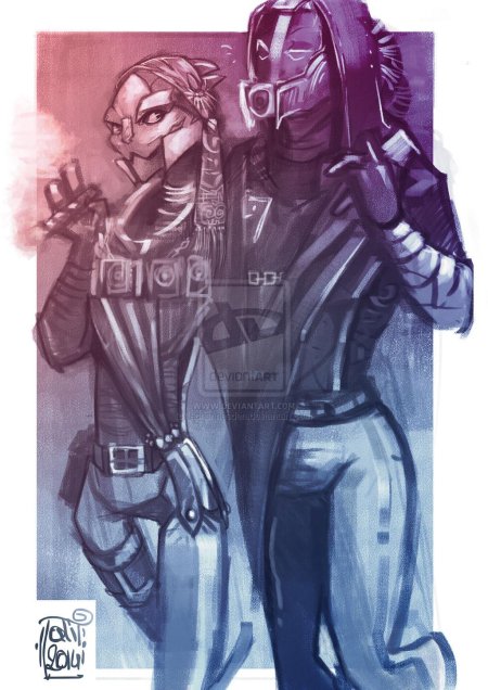 Кварианцы Лиара