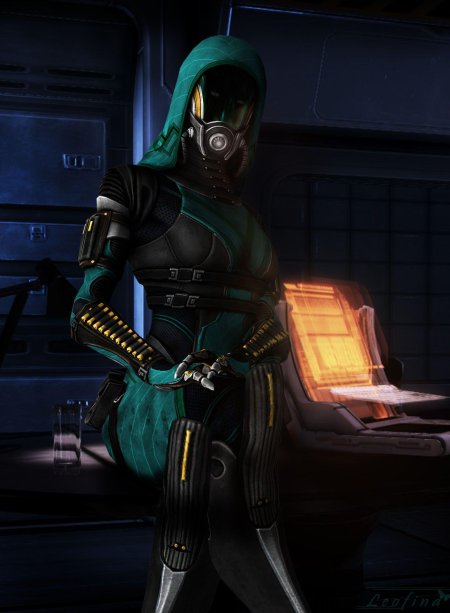 Кварианка масс эффект