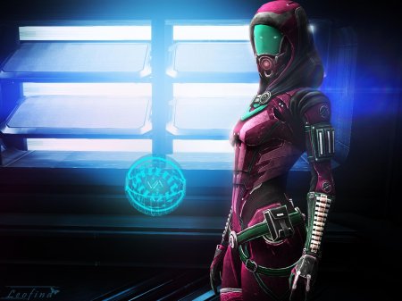 Кварианка масс эффект