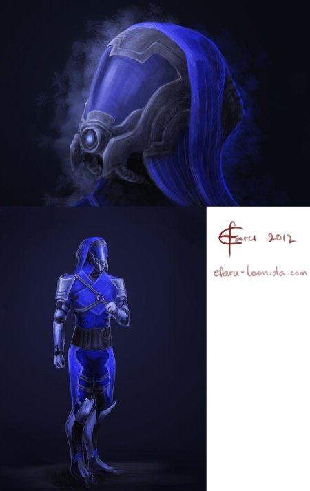 Кварианцы концепт арт