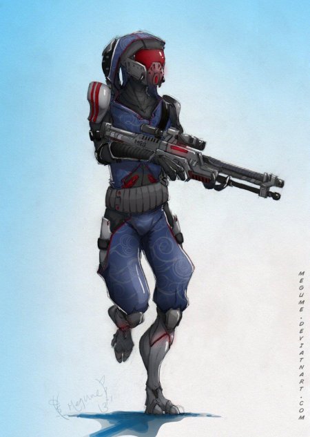 Кварианцы снайпер