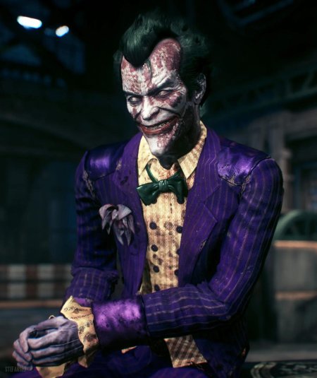 Бэтмен Аркхем Сити Джокер