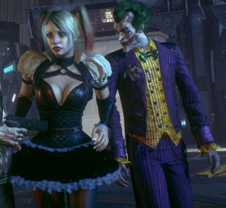 Харли Квинн Аркхем кнайт