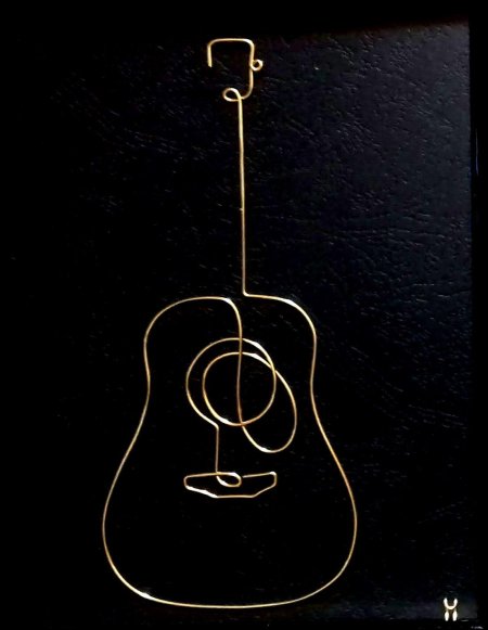 Гитара из проволоки