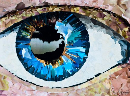 Картины в технике коллаж