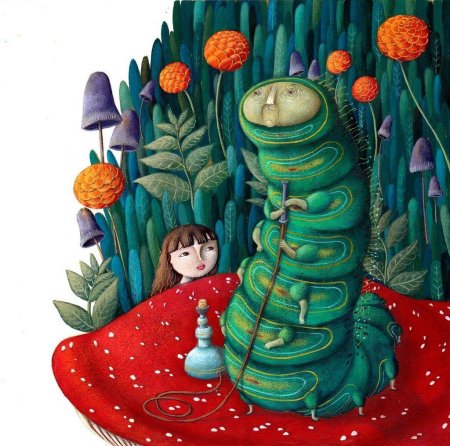 Гусеница Льюис Кэрролл