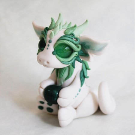 Полимерная глина дракончики