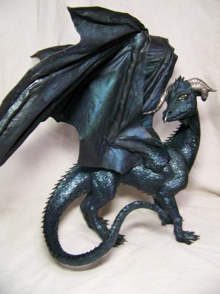 Дракон из полимерной глины