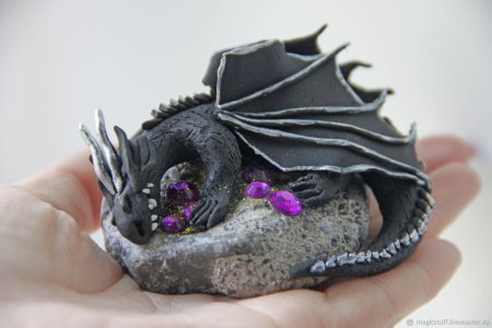 Полимерная глина дракон