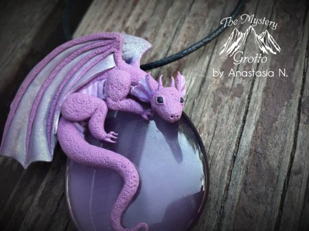 Дракон из полимерной глины