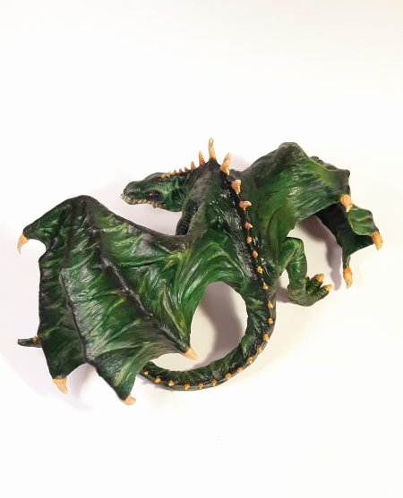 Дракон из полимерной глины