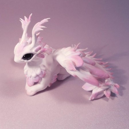 Дракон из самозастывающей глины