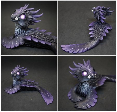 Полимерная глина дракон