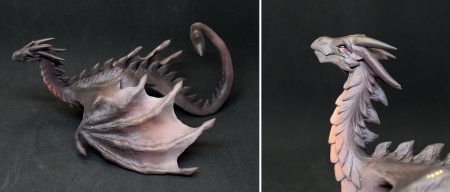 Дракон лепка